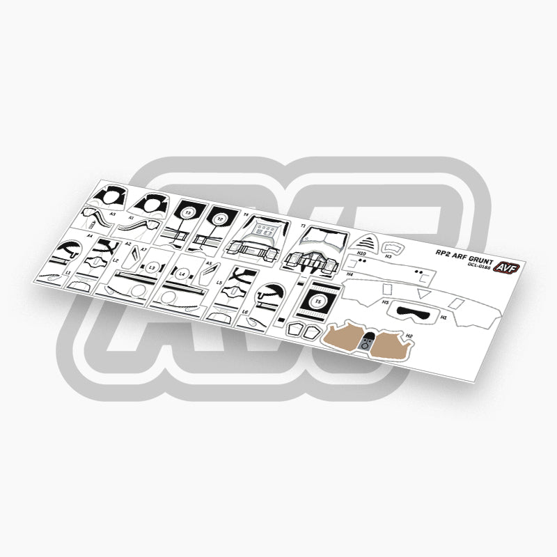 ARF Trooper Grunt Decals