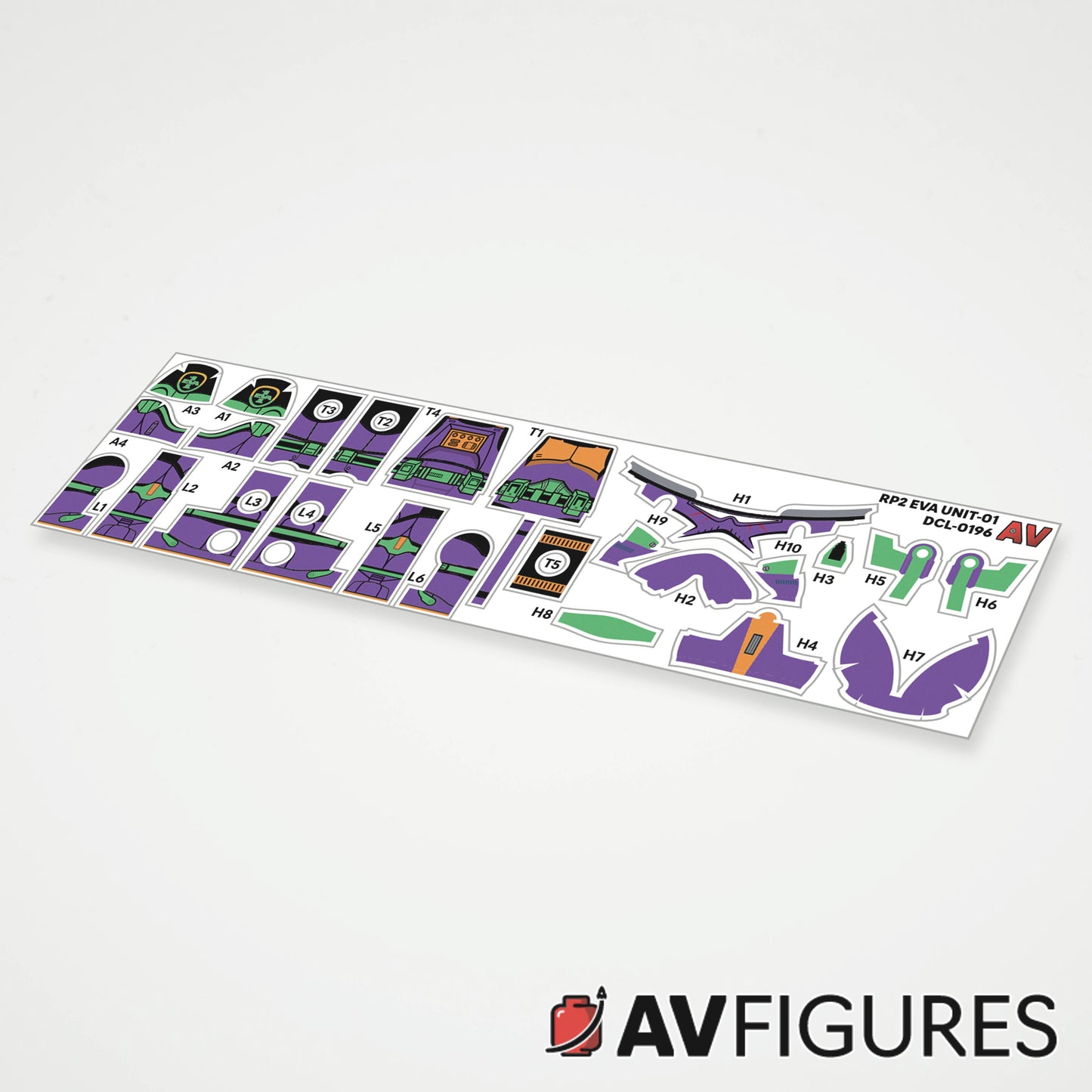 EVA Unit-01 Trooper Decals