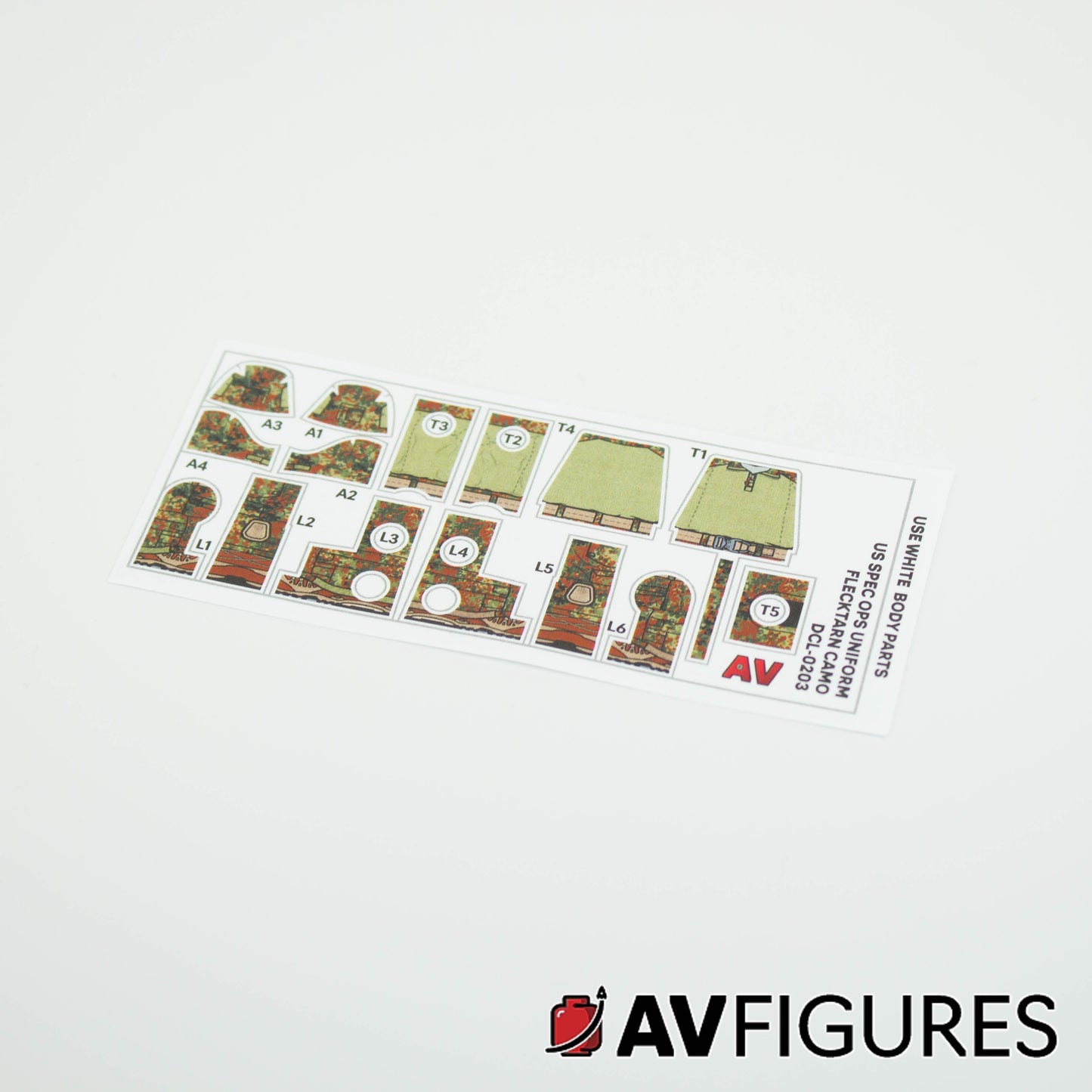 US Spec Ops Uniform Decals