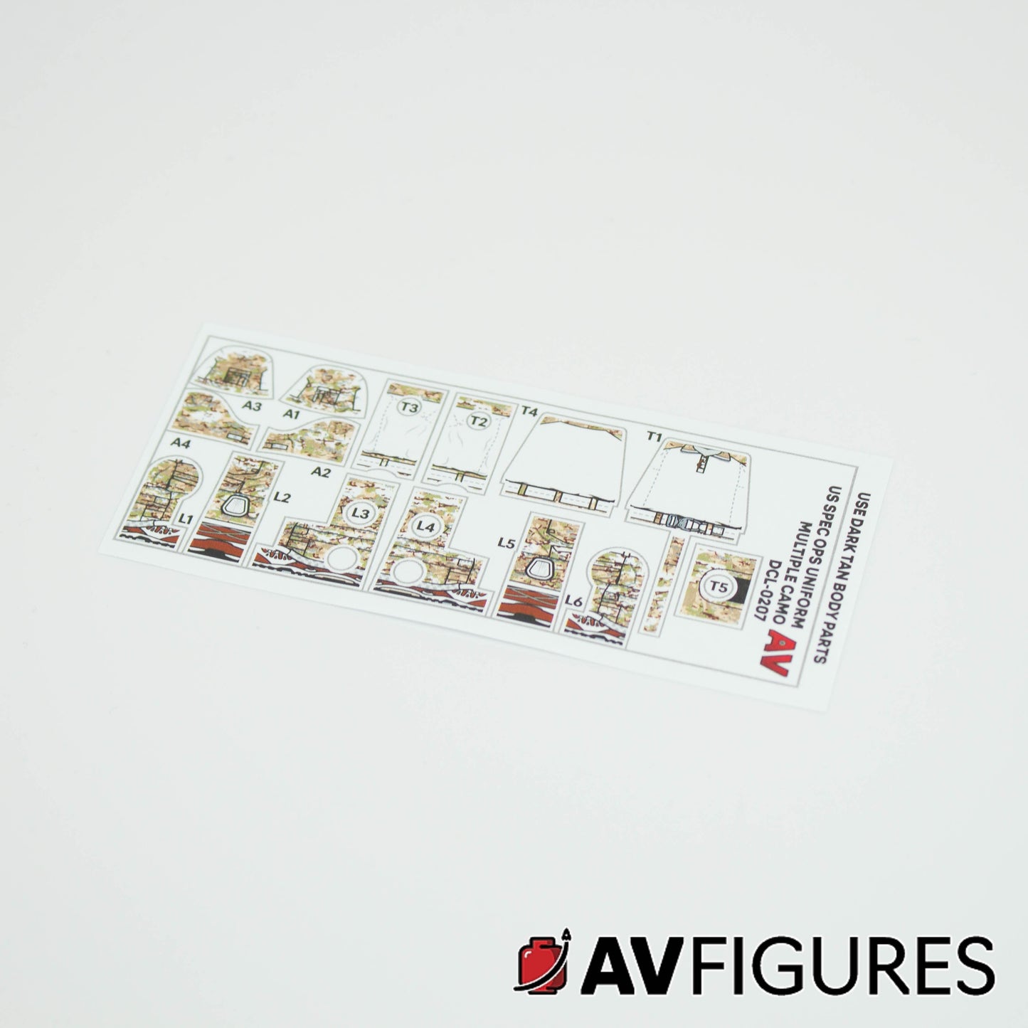 US Spec Ops Uniform Decals