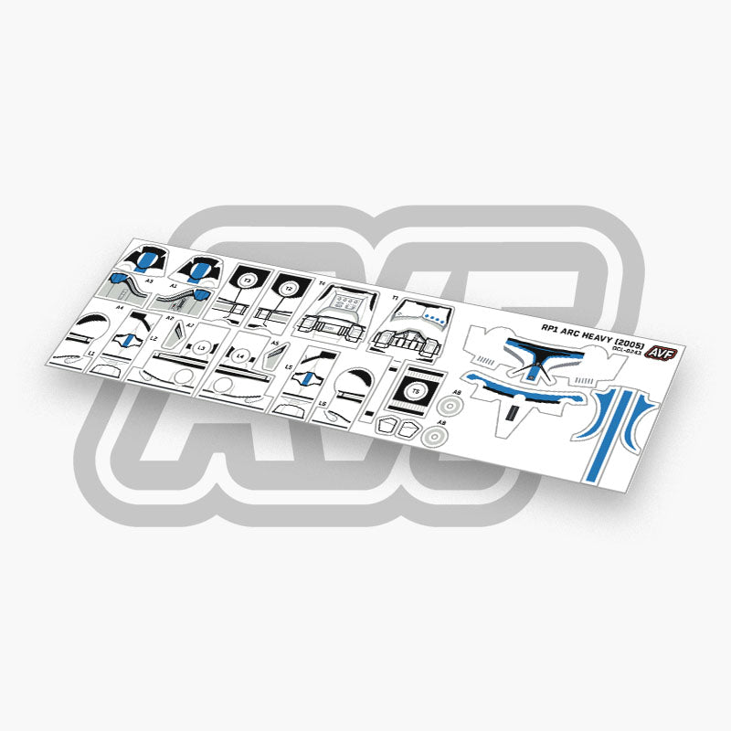 ARC Heavy 2005 Decals