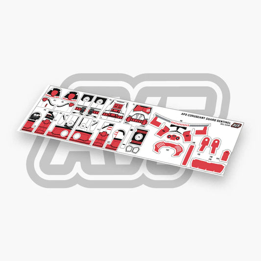 Coruscant Guard Sentinel Decals