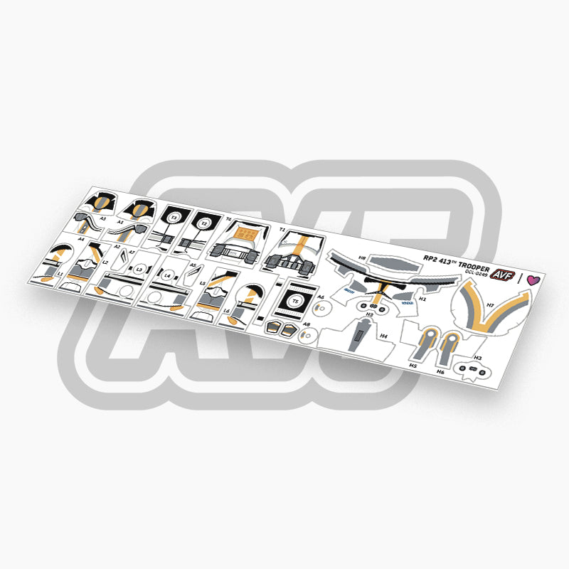 413th Trooper Decals