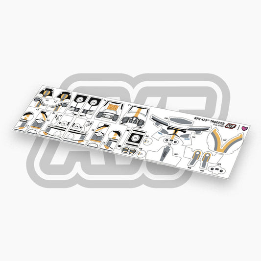 413th Trooper Decals
