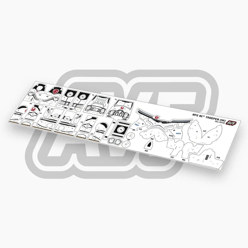 91st Trooper Decals