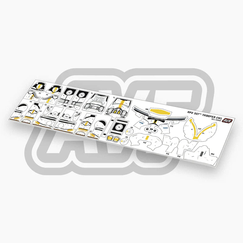 327th Trooper Decals