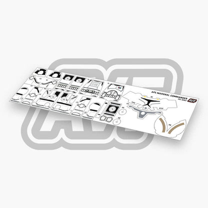 Marshal Commander Decals