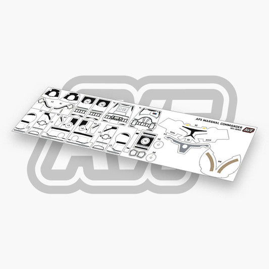 Marshal Commander Decals