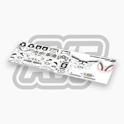 Marshal Commander Decals
