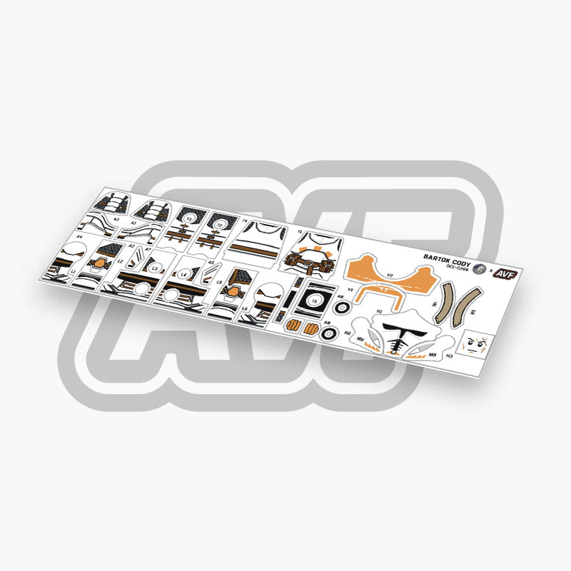 Commander Cody Decals