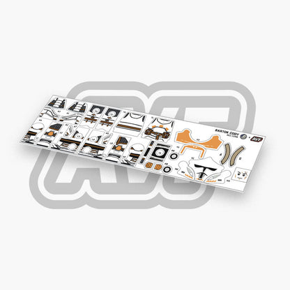 Commander Cody Decals