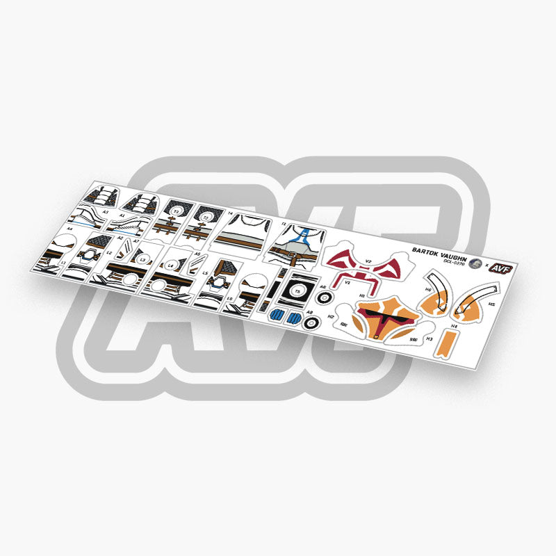 Captian Vaughn Decals