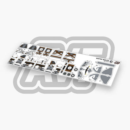 Commander Wolffe Decals