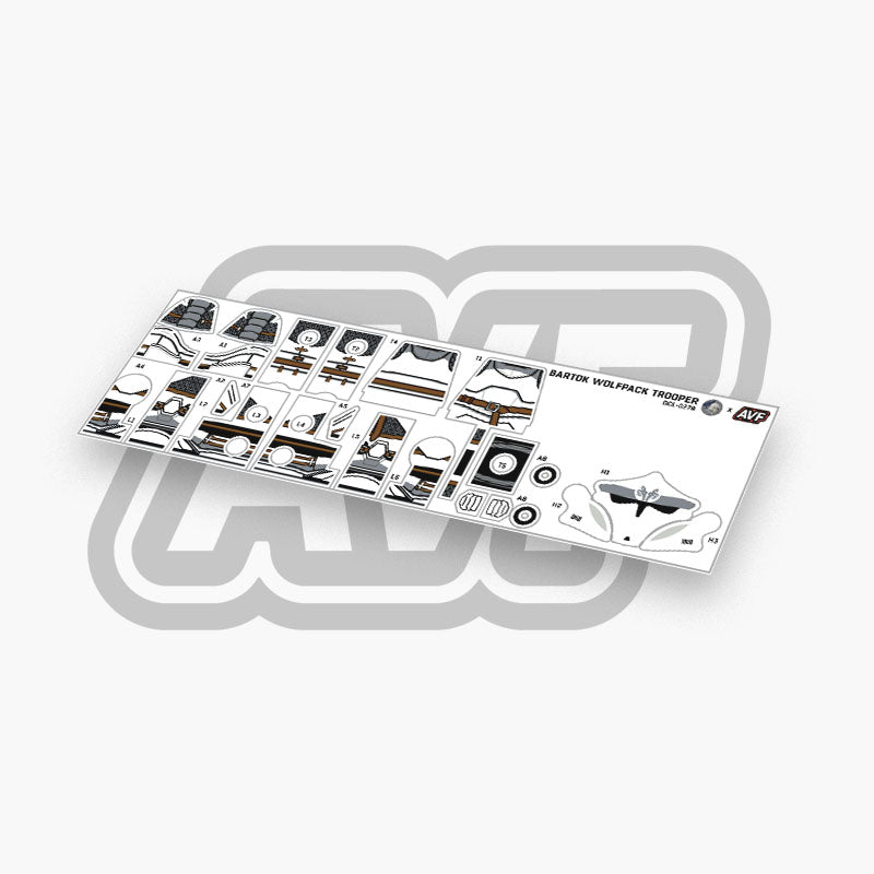 Wolfpack Trooper Decals