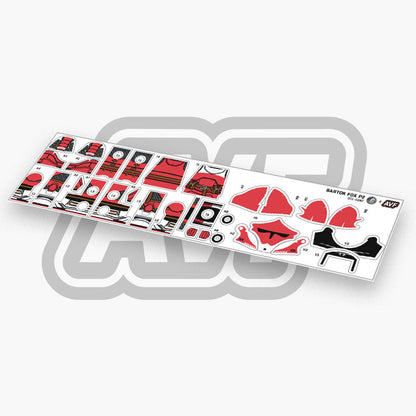 Commander Fox Decals