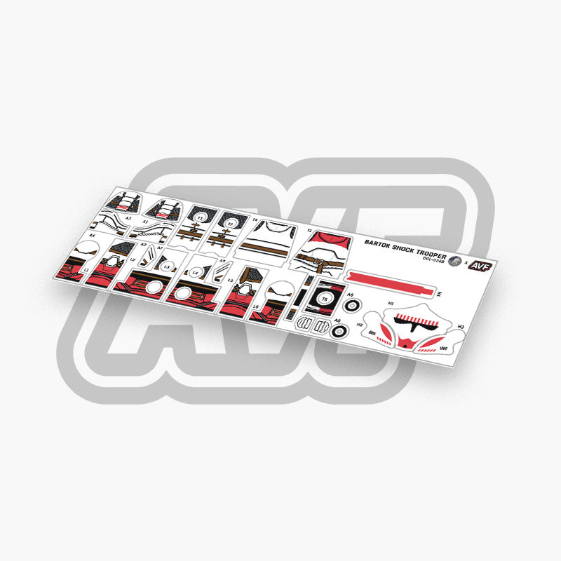 Shock Trooper Decals