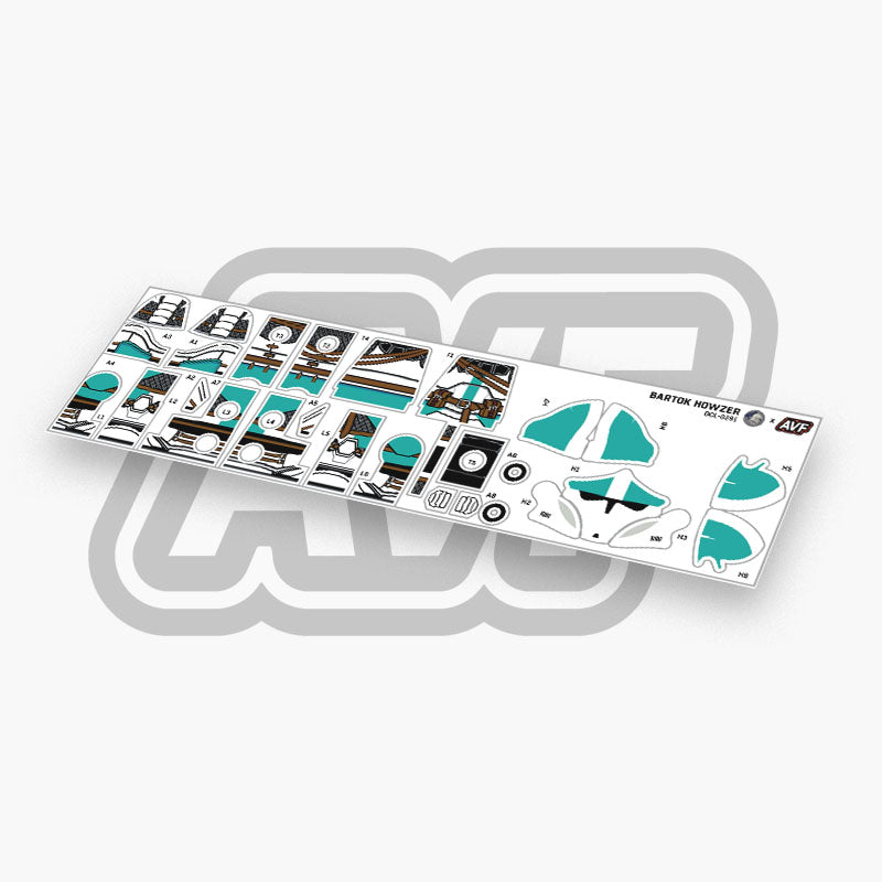 Captain Howzer Decals