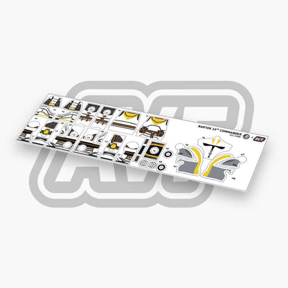 13th Battalion Commander Decals