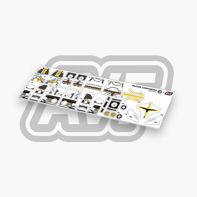 Commander Decals