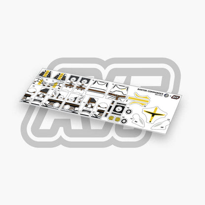Commander Decals