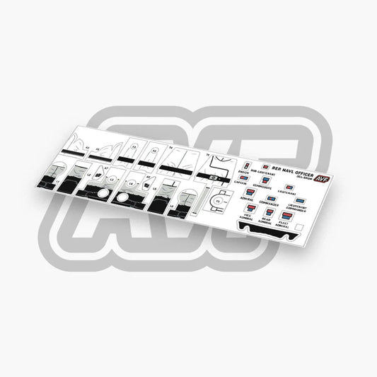 Republic Naval Officer Decals