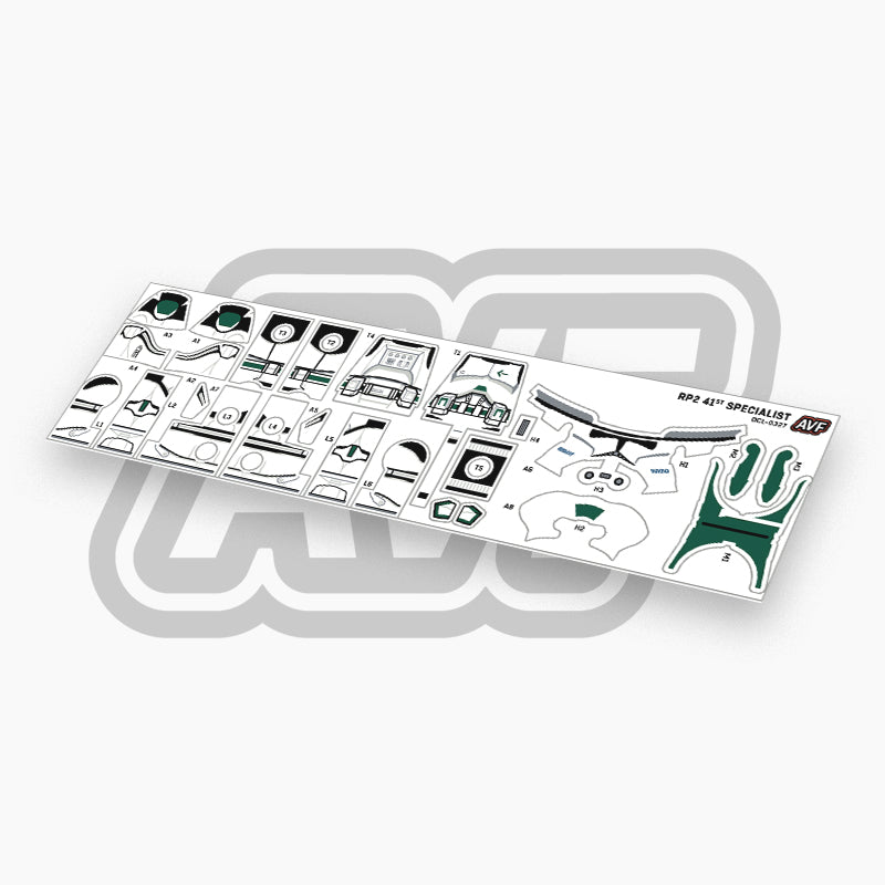 41st Specialist Decals