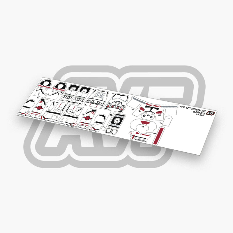 87th Specialist Decals