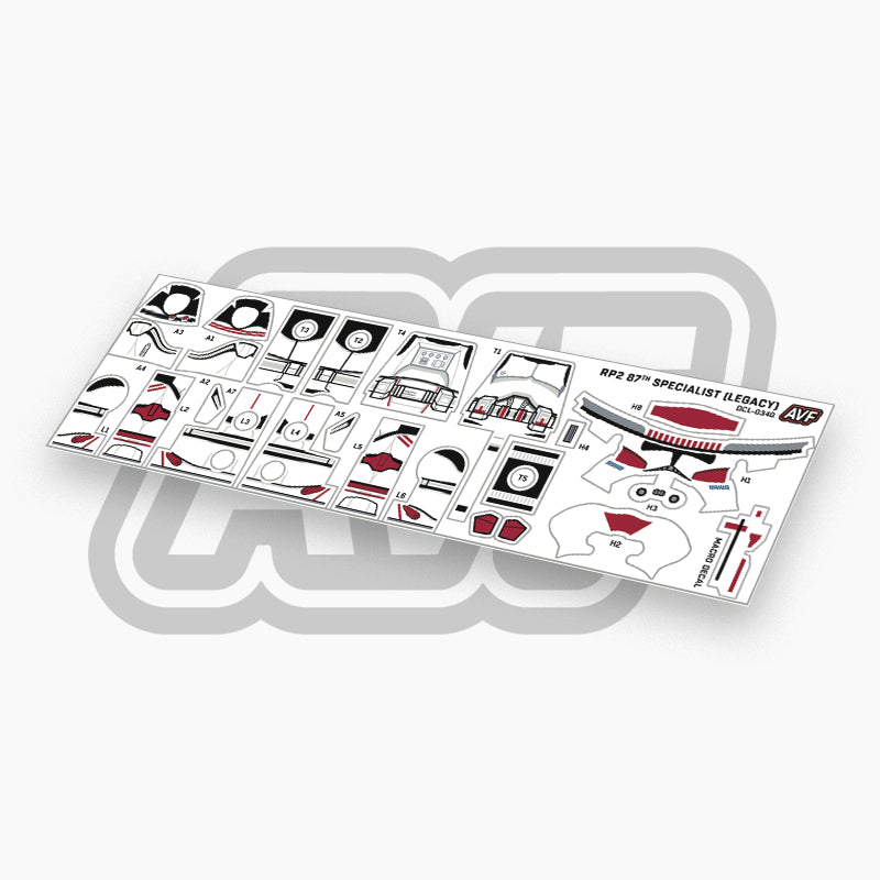 87th Specialist Decals