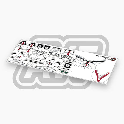 87th Trooper Decals