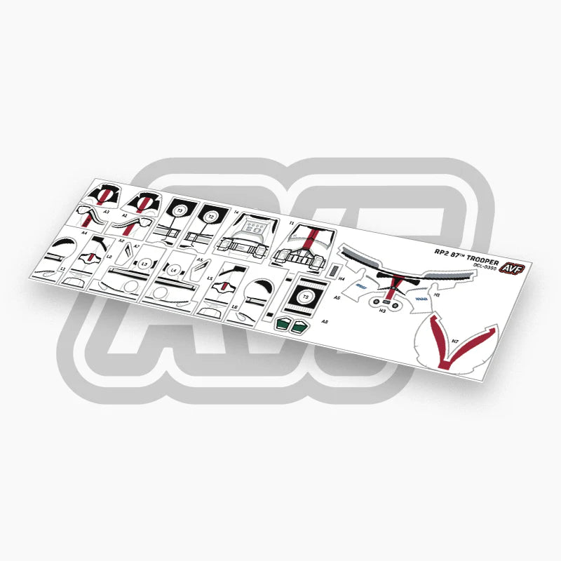 87th Trooper Decals