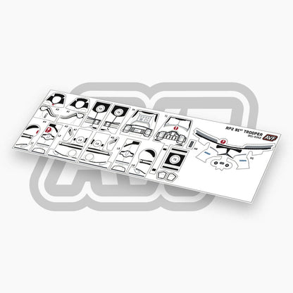 91st Trooper Decals