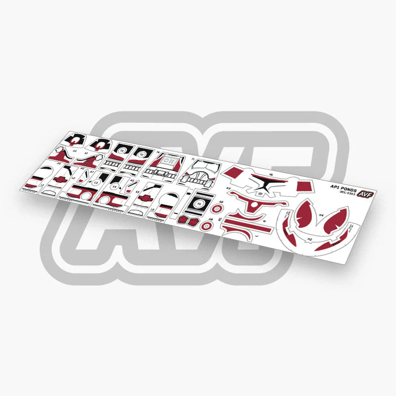Commander Ponds Decals