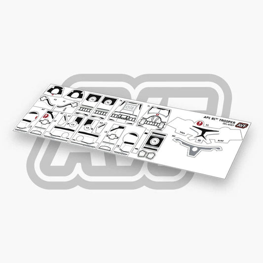 91st Trooper Decals