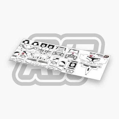 91st Trooper Decals