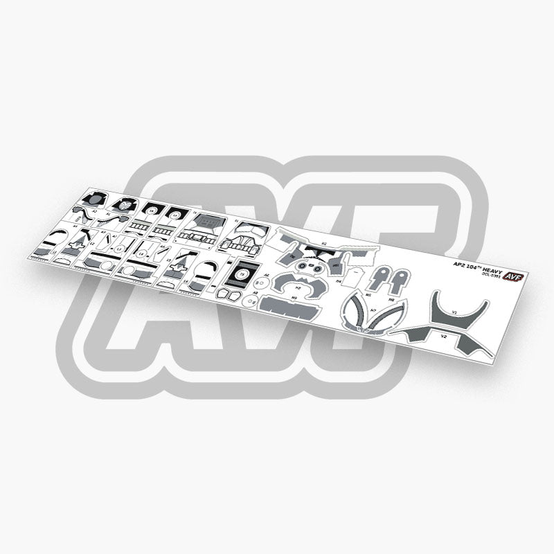 104th Heavy Decals