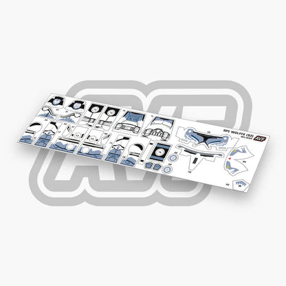 Commander Wolffe Decals