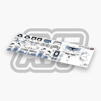 Commander Wolffe Decals