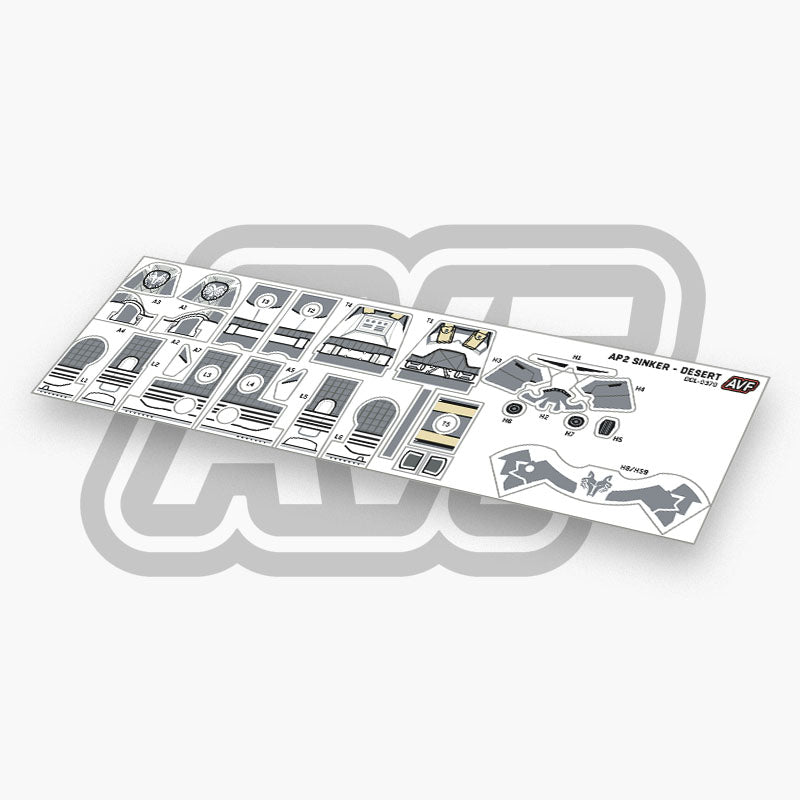 Commander Wolffe Decals