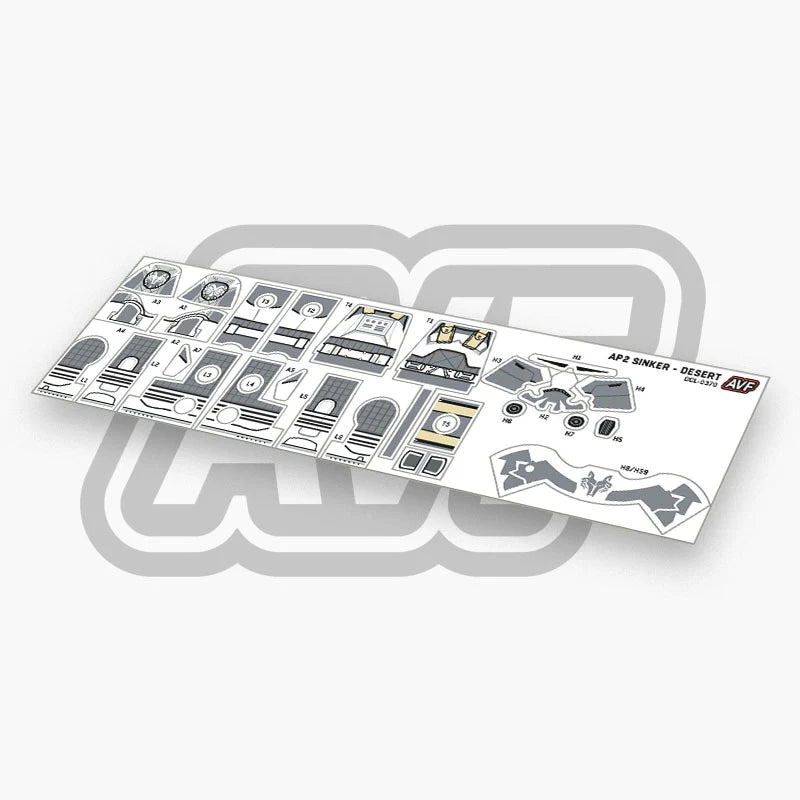 Commander Wolffe Decals