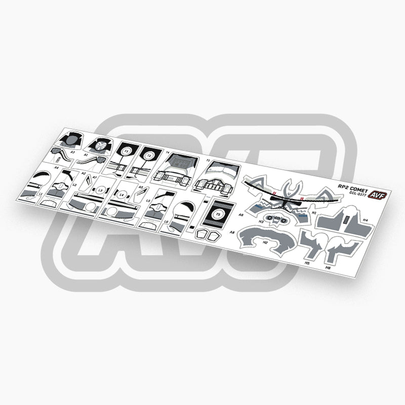 Comet Decals