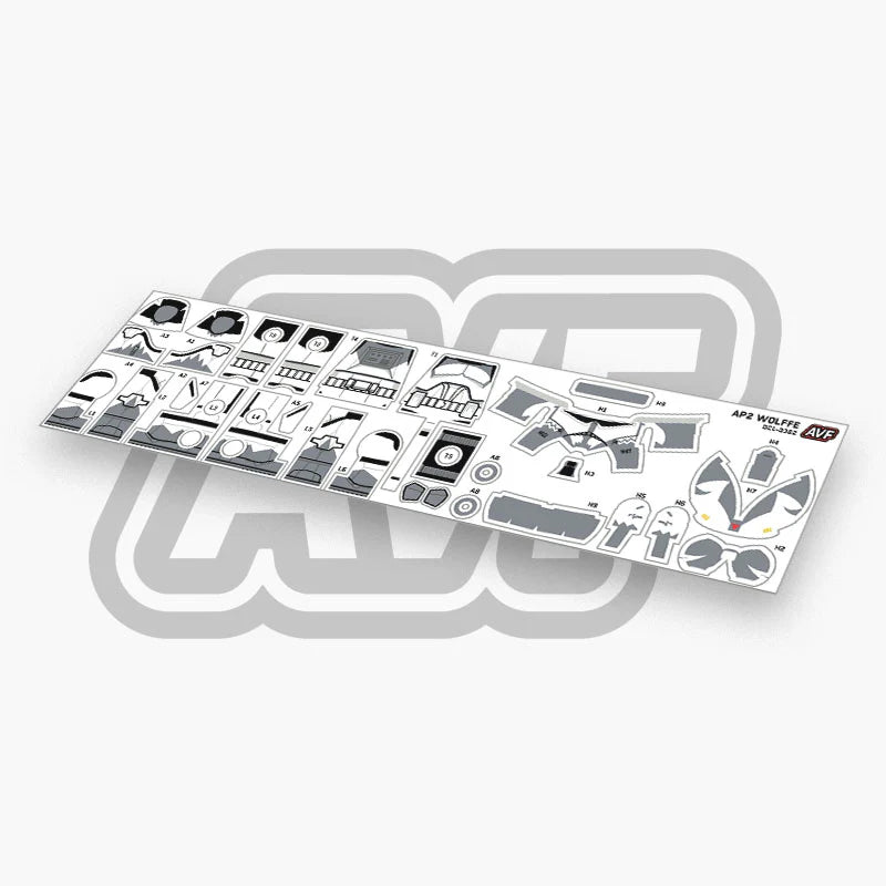 Commander Wolffe Decals