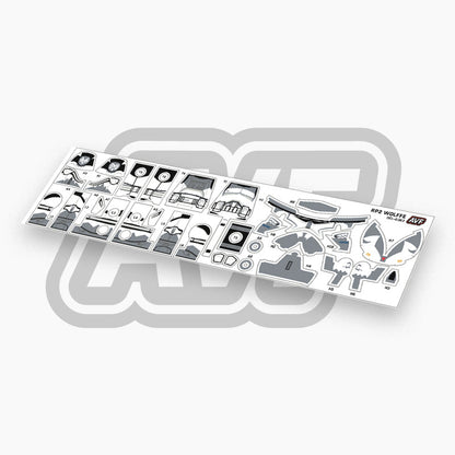 Commander Wolffe Decals