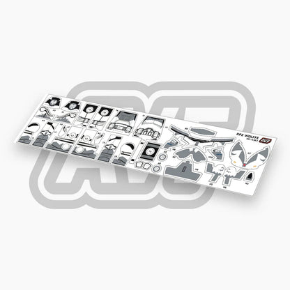 Commander Wolffe Decals