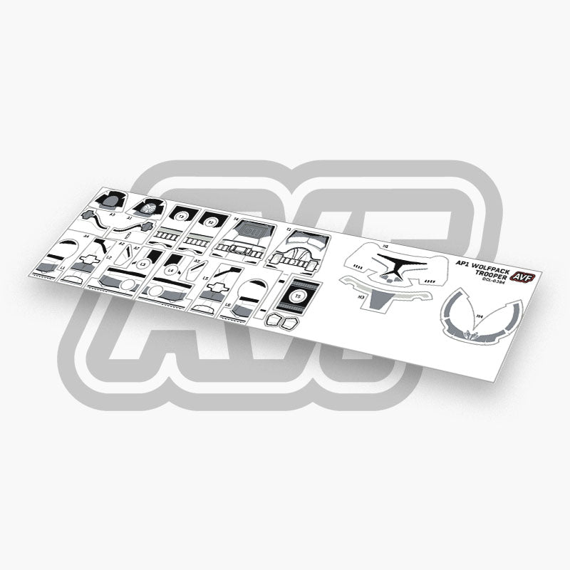 Wolfpack Trooper Decals