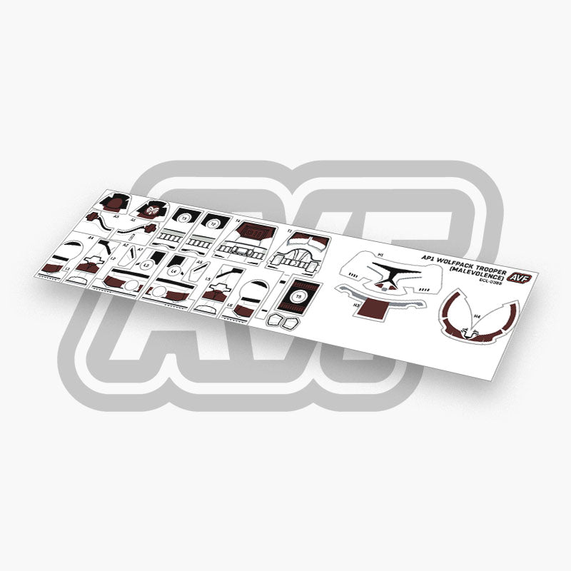 Wolfpack Trooper Decals