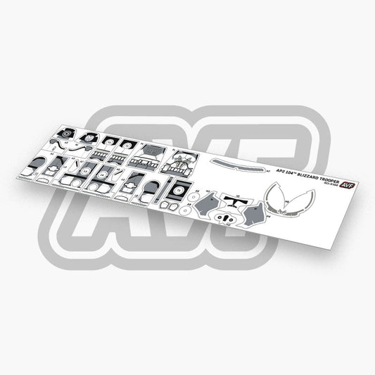 104th Blizzard Trooper Decals