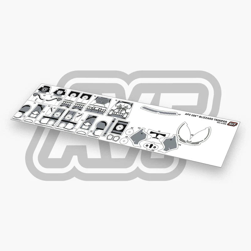 104th Blizzard Trooper Decals