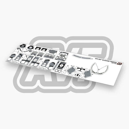 104th Blizzard Trooper Decals