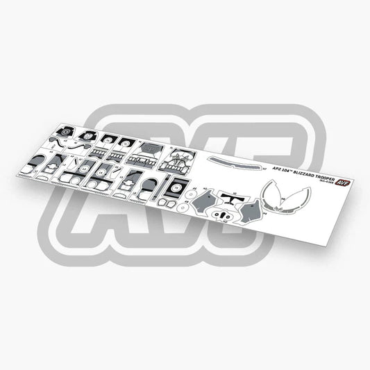 104th Blizzard Trooper Decals