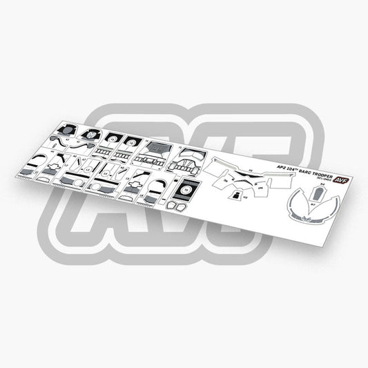 104th BARC Trooper Decals